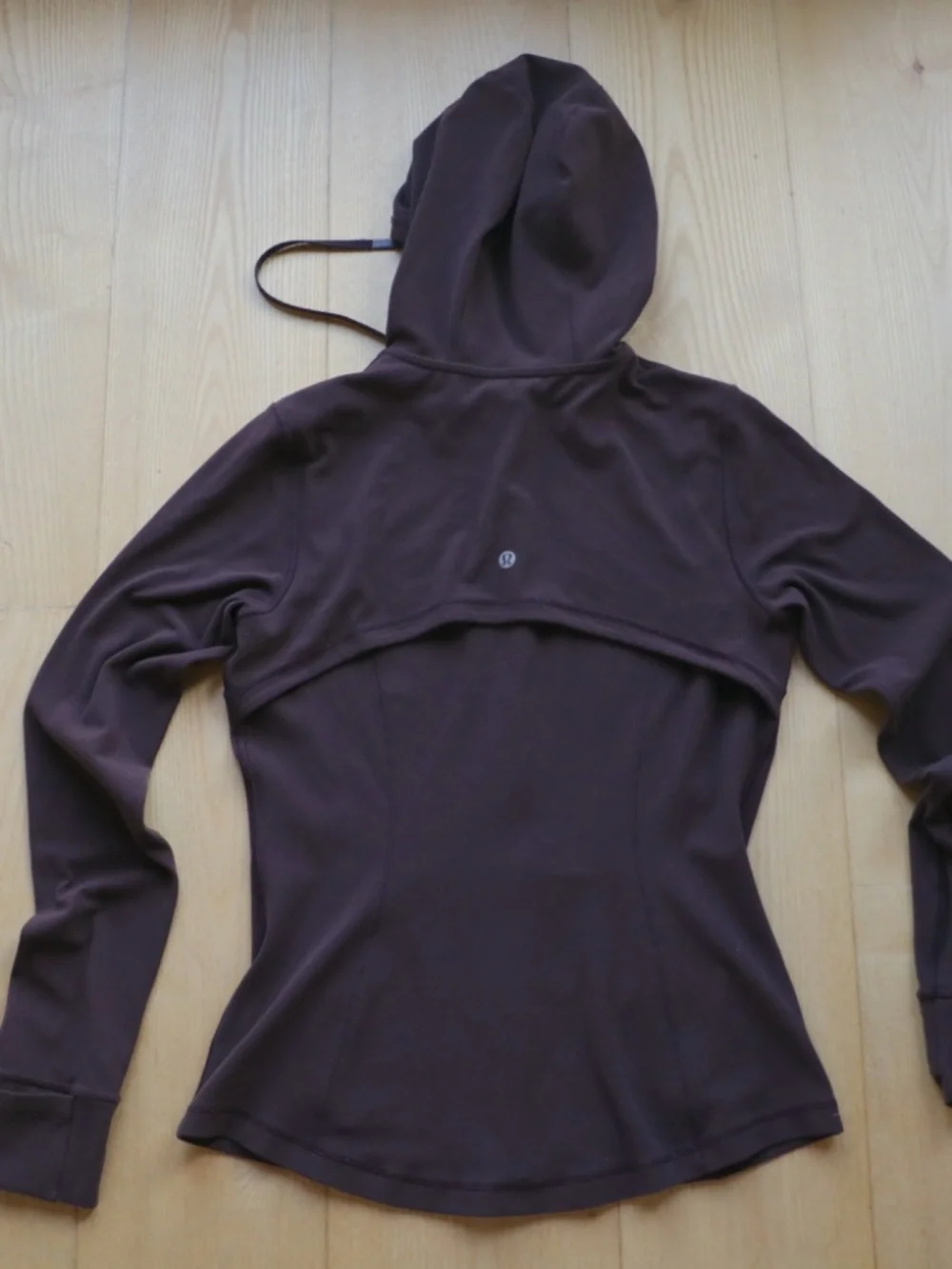 Hooded Define Nulu jacket | Black Satin